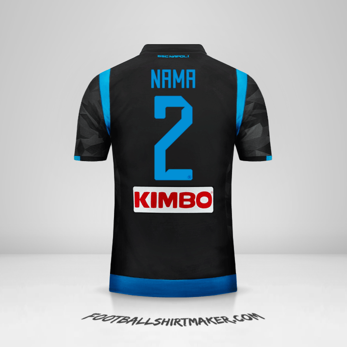 Jersey SSC Napoli 2018/19 Alternatif -  nama - 2