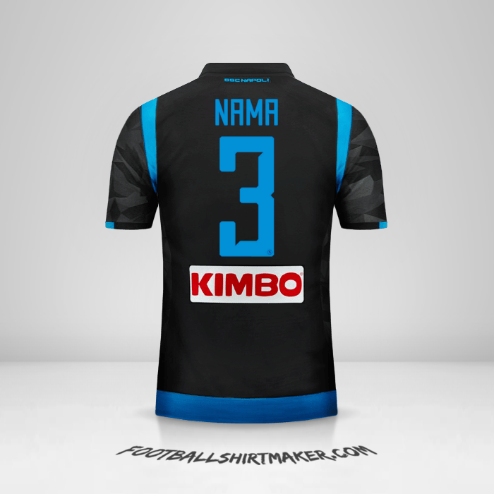 Jersey SSC Napoli 2018/19 Alternatif -  nama - 3