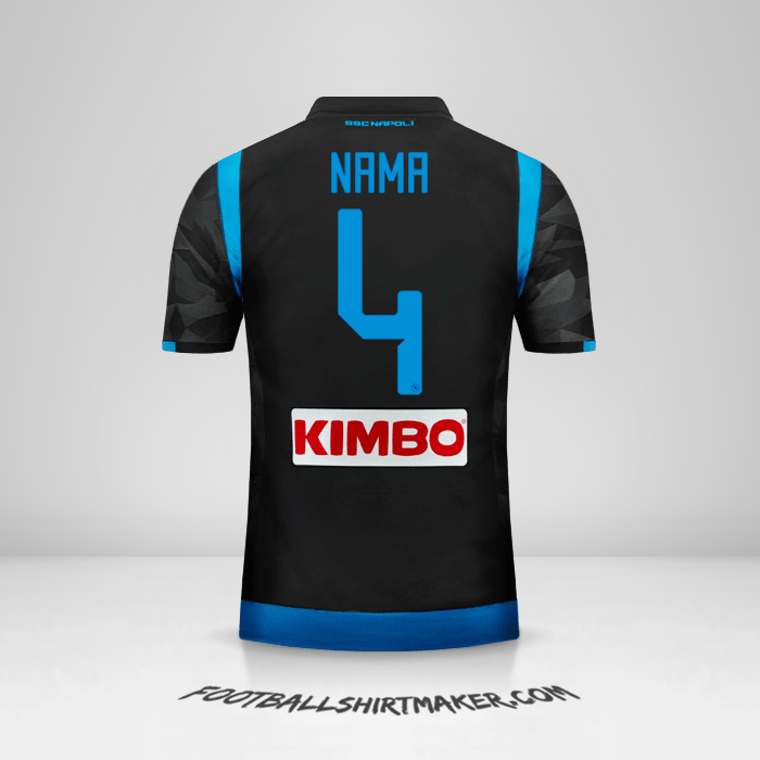 Jersey SSC Napoli 2018/19 Alternatif -  nama - 4