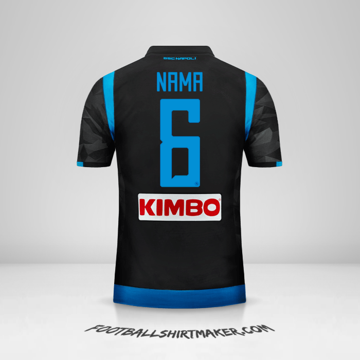 Jersey SSC Napoli 2018/19 Alternatif -  nama - 6