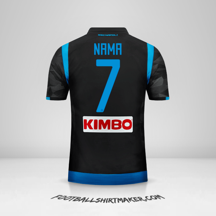 Jersey SSC Napoli 2018/19 Alternatif -  nama - 7