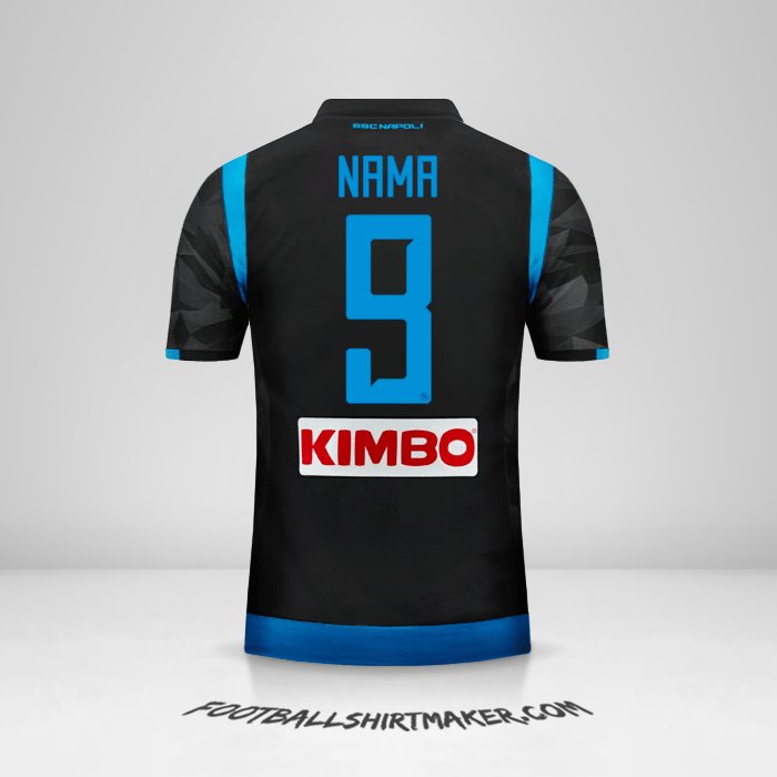 Jersey SSC Napoli 2018/19 Alternatif -  nama - 9