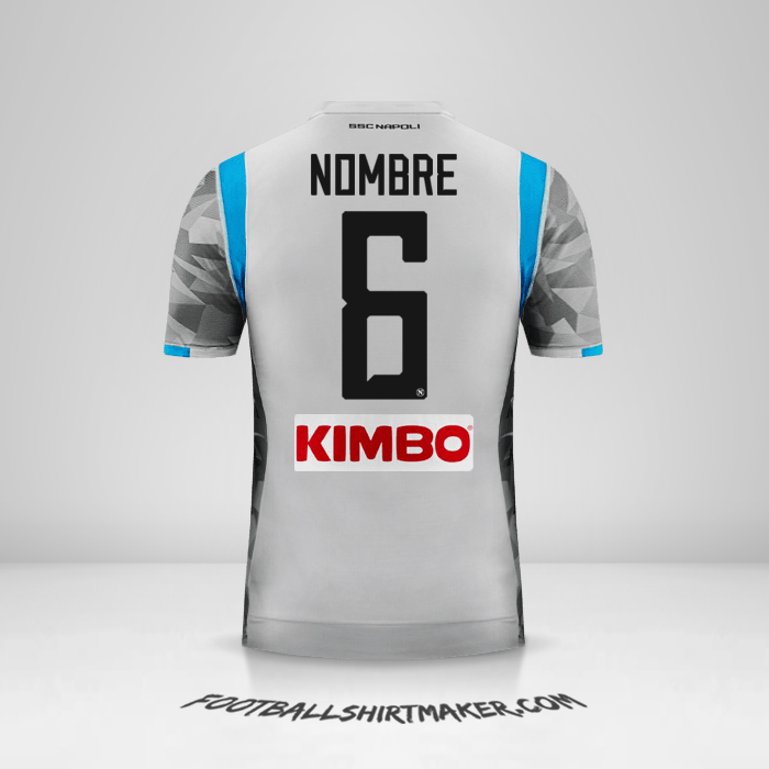 Jersey SSC Napoli 2018/19 Tercera -  nombre - 6