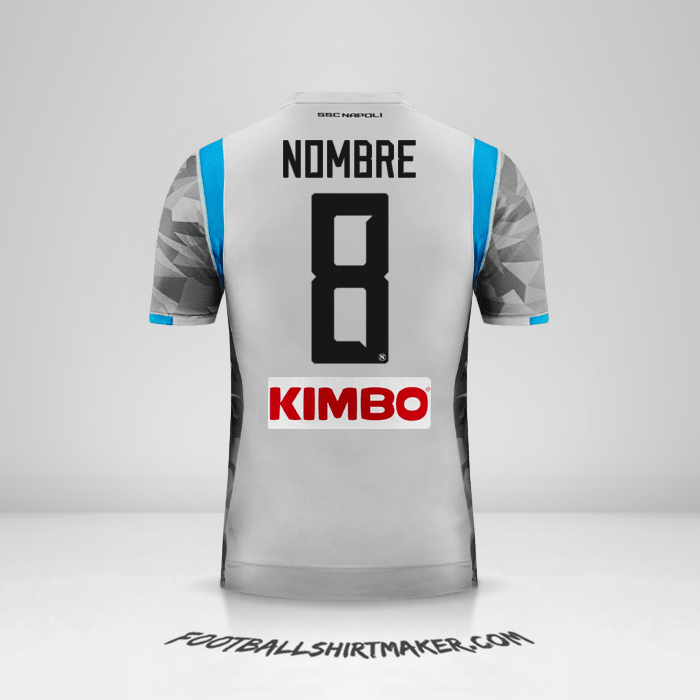 Jersey SSC Napoli 2018/19 Tercera -  nombre - 8