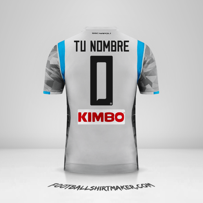 Camiseta SSC Napoli 2018/19 III -  tu nombre - 0