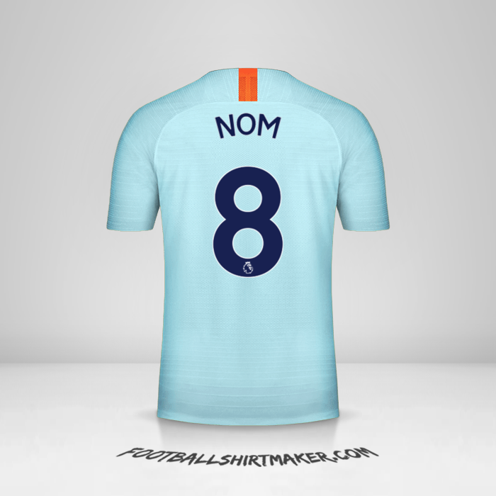Maillot Chelsea 2018/19 Troisième -  nom - 8