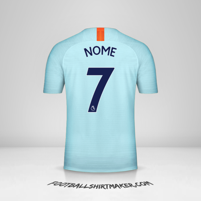 Maglia Chelsea 2018/19 Terza -  nome - 7