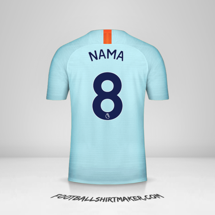 Jersey Chelsea 2018/19 Ketiga -  nama - 8
