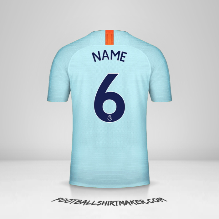 Trikot Chelsea 2018/19 Dritte -  name - 6