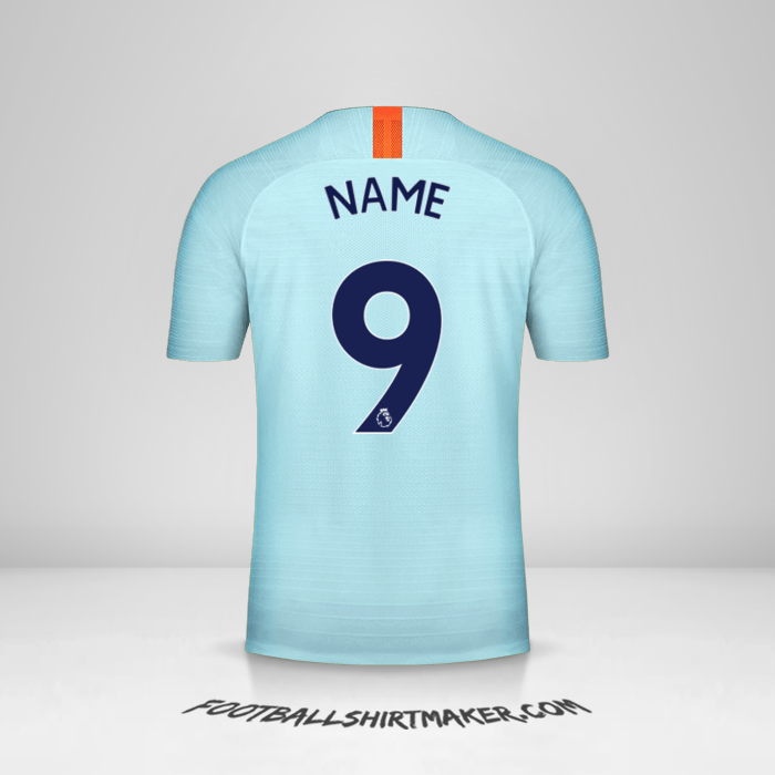 Trikot Chelsea 2018/19 Dritte -  name - 9