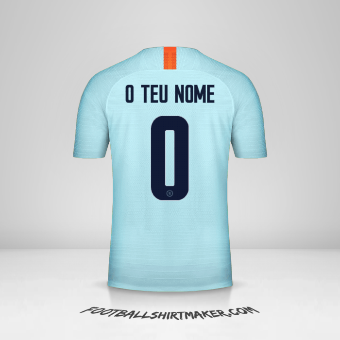 Camisola Chelsea Cup 2018/19 III -  o teu nome - 0