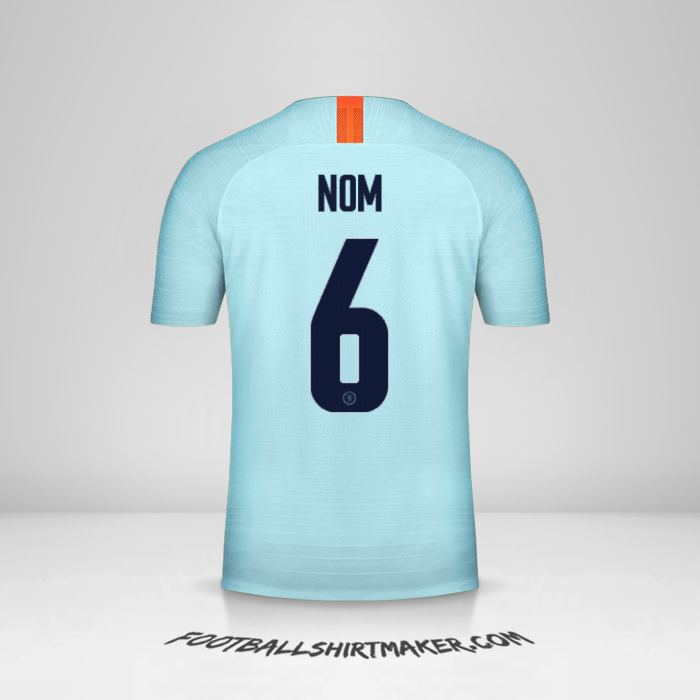 Maillot Chelsea Cup 2018/19 Troisième -  nom - 6