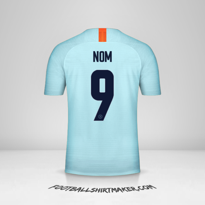 Maillot Chelsea Cup 2018/19 Troisième -  nom - 9