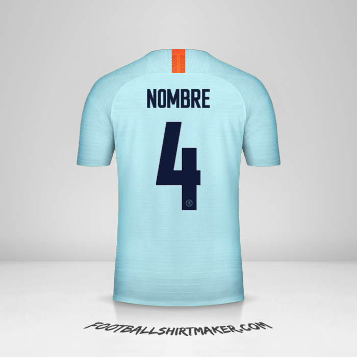Camiseta Chelsea Cup 2018/19 Tercera -  nombre - 4