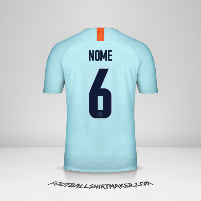 Maglia Chelsea Cup 2018/19 Terza -  nome - 6