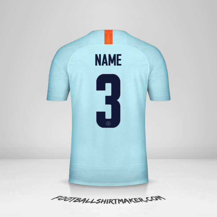 Shirt Chelsea Cup 2018/19 Third -  name - 3