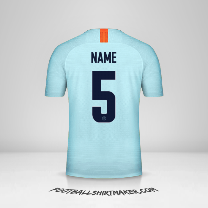 Trikot Chelsea Cup 2018/19 Dritte -  name - 5