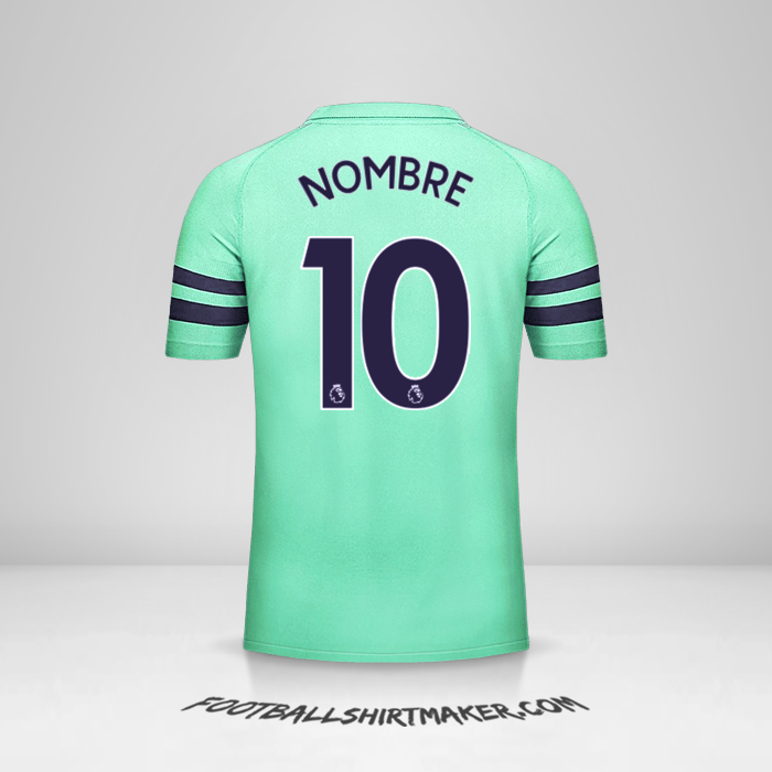 Jersey Arsenal 2018/19 Tercera -  nombre - 10