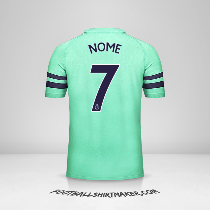 Maglia Arsenal 2018/19 Terza -  nome - 7