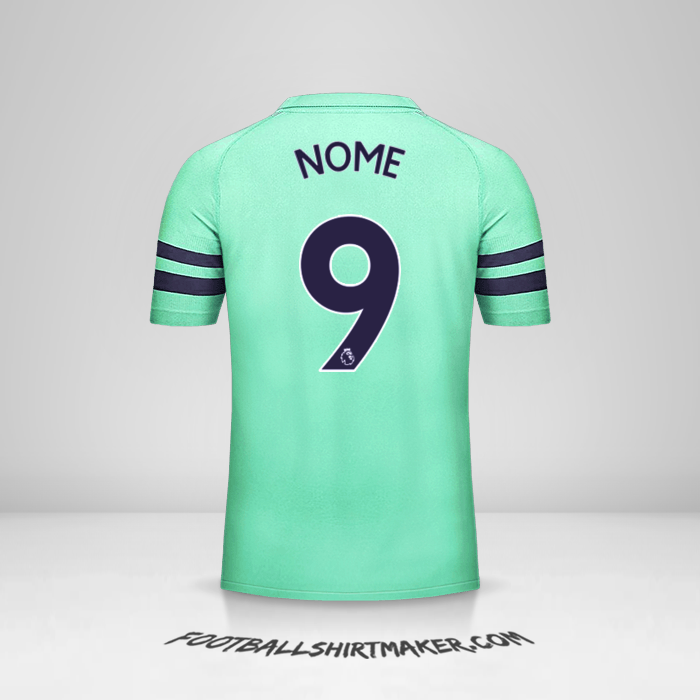 Maglia Arsenal 2018/19 Terza -  nome - 9