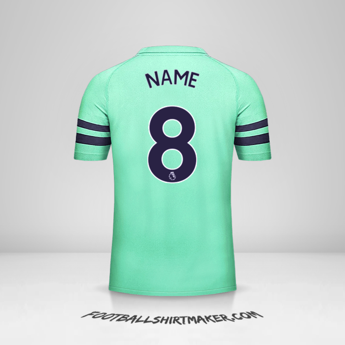 Shirt Arsenal 2018/19 Third -  name - 8