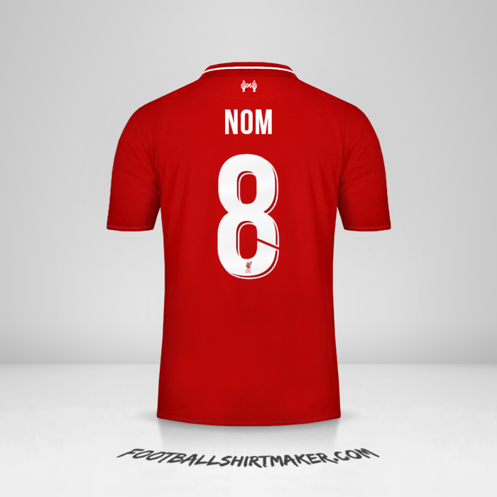 Maillot Liverpool FC Cup 2018/19 -  nom - 8