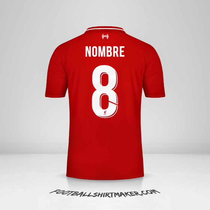 Jersey Liverpool FC Cup 2018/19 -  nombre - 8