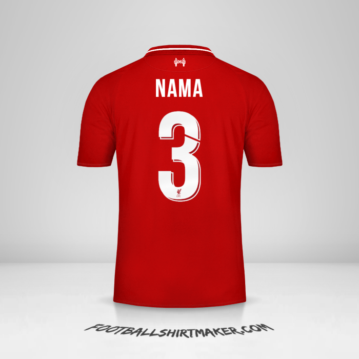 Jersey Liverpool FC Cup 2018/19 -  nama - 3