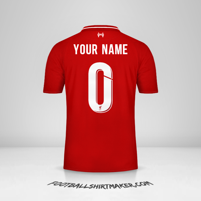 Jersey Liverpool FC Cup 2018/19 -  your name - 0