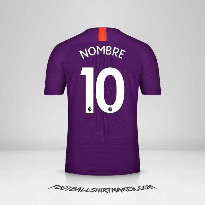 Camiseta Manchester City 2018/19 Tercera -  nombre - 10