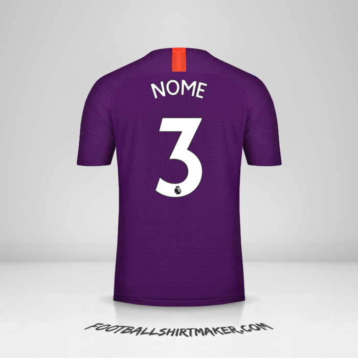 Camisa Manchester City 2018/19 Terceira -  nome - 3