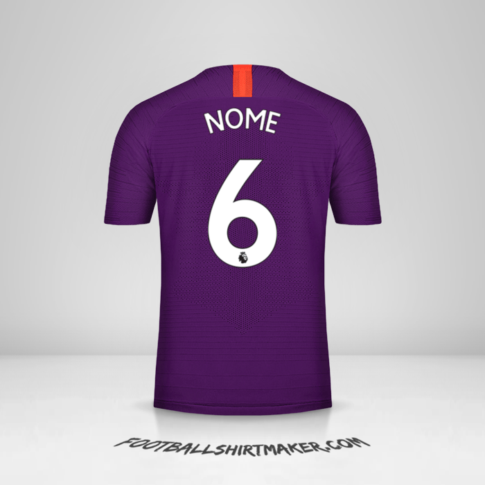Maglia Manchester City 2018/19 Terza -  nome - 6