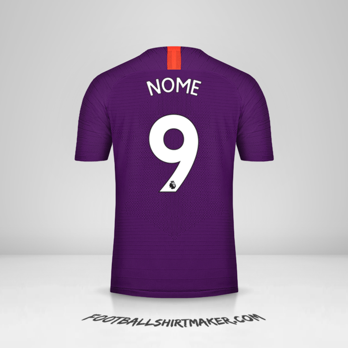 Maglia Manchester City 2018/19 Terza -  nome - 9