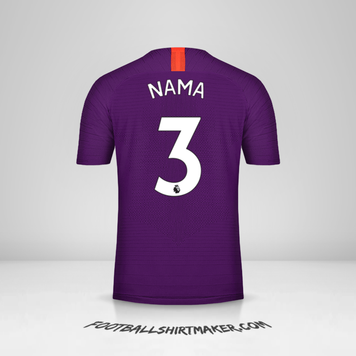 Jersey Manchester City 2018/19 Ketiga -  nama - 3