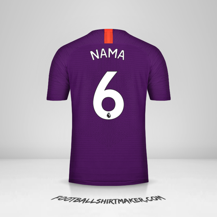 Jersey Manchester City 2018/19 Ketiga -  nama - 6