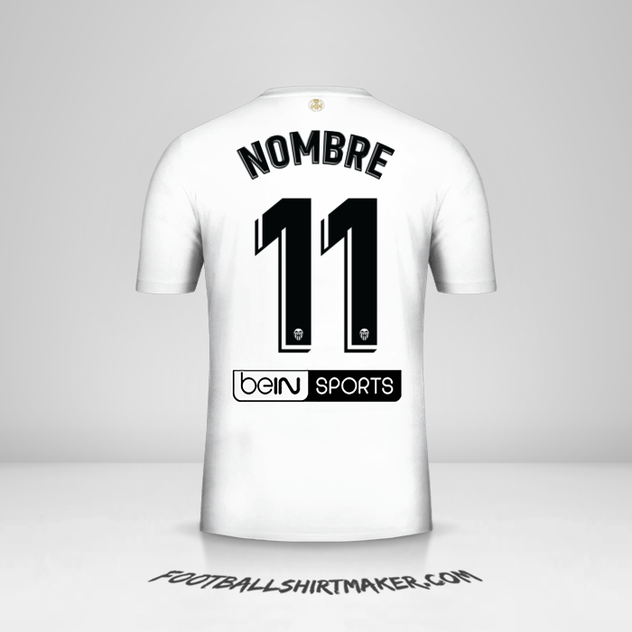 Jersey Valencia CF 2018/19 -  nombre - 11