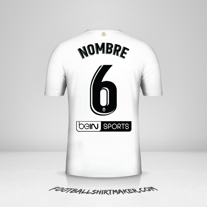 Camiseta Valencia CF 2018/19 -  nombre - 6