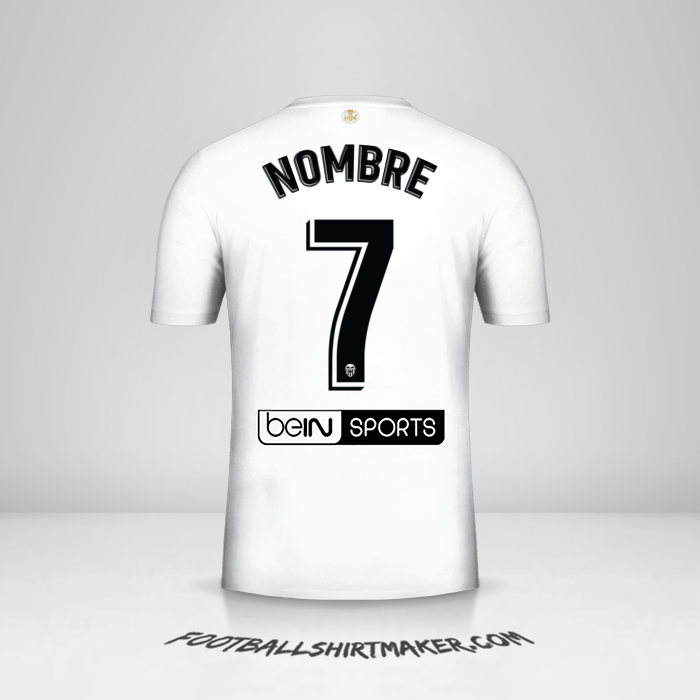 Jersey Valencia CF 2018/19 -  nombre - 7