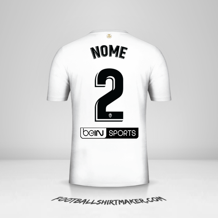 Maglia Valencia CF 2018/19 -  nome - 2