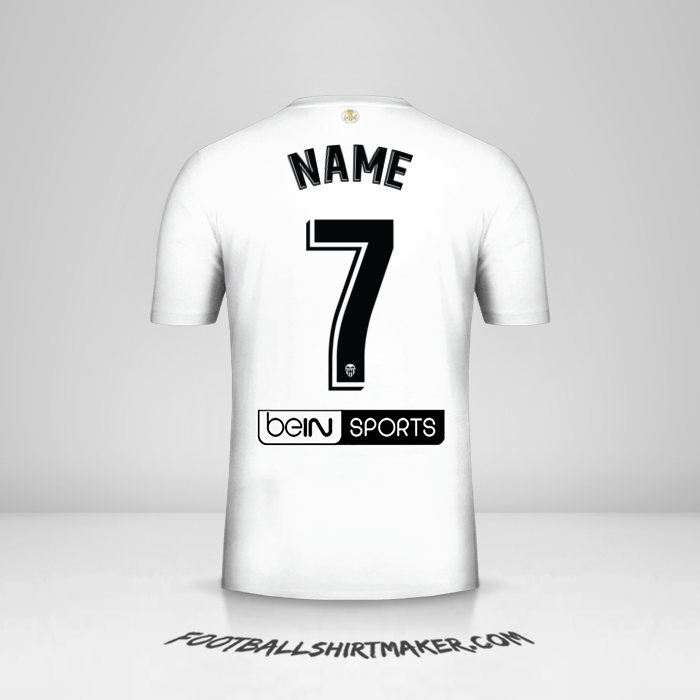 Jersey Valencia CF 2018/19 -  name - 7