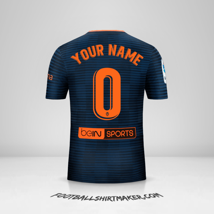 Shirt Valencia CF 2018/19 II -  your name - 0