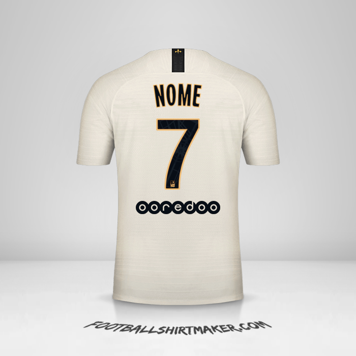 Maglia Paris Saint Germain 2018/19 Seconda -  nome - 7