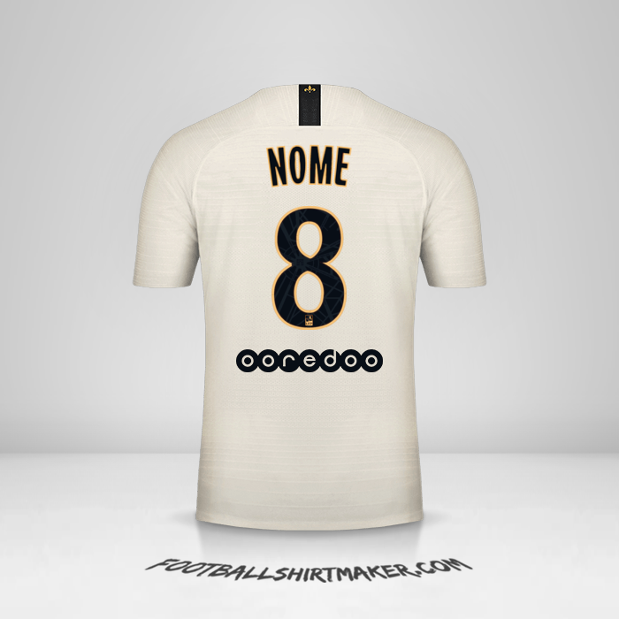 Maglia Paris Saint Germain 2018/19 Seconda -  nome - 8