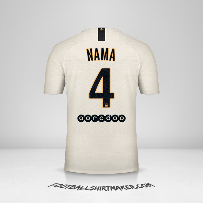 Jersey Paris Saint Germain 2018/19 Alternatif -  nama - 4