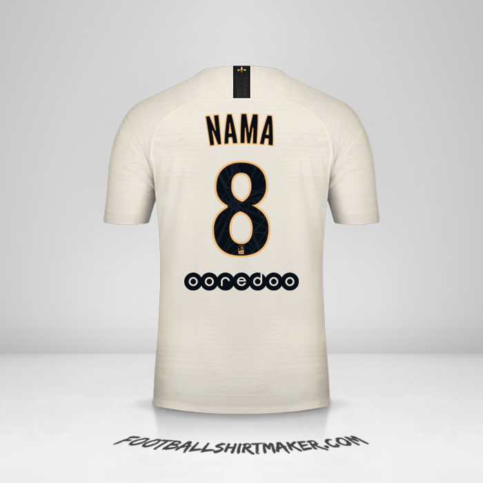 Jersey Paris Saint Germain 2018/19 Alternatif -  nama - 8