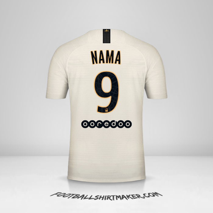 Jersey Paris Saint Germain 2018/19 Alternatif -  nama - 9