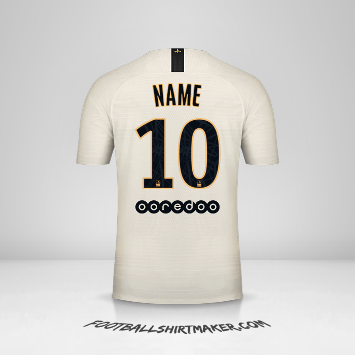 Jersey Paris Saint Germain 2018/19 Away -  name - 10