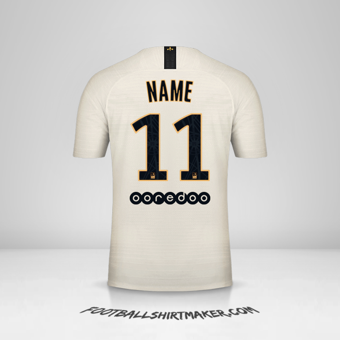 Jersey Paris Saint Germain 2018/19 Away -  name - 11