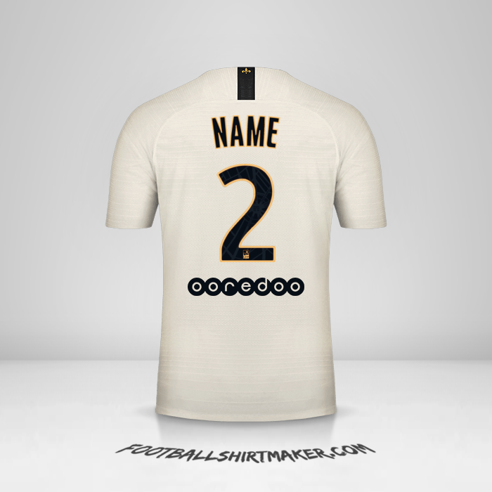 Shirt Paris Saint Germain 2018/19 Away -  name - 2