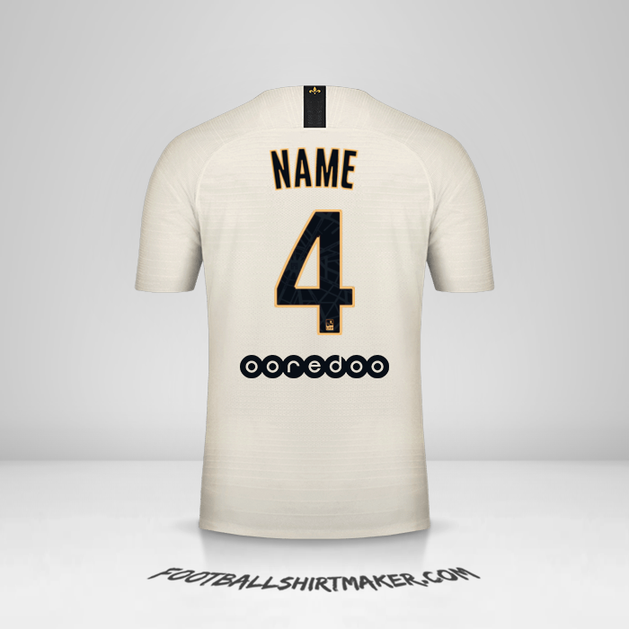 Shirt Paris Saint Germain 2018/19 Away -  name - 4